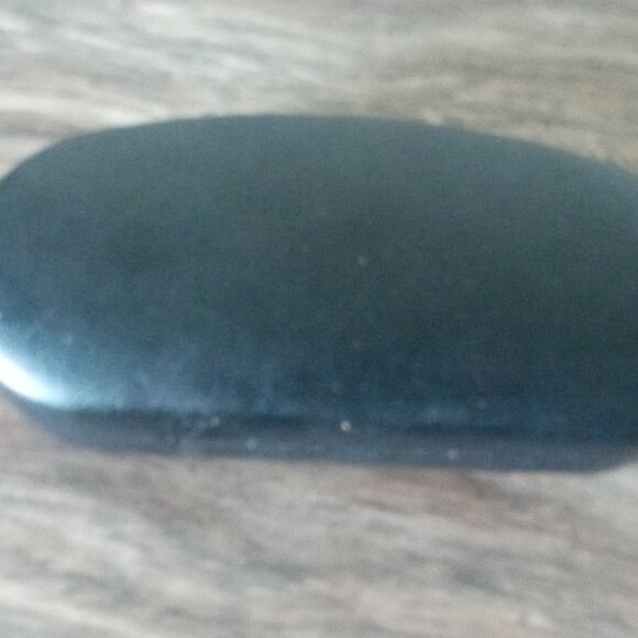 Adrienne Vittadini Eyeglasses Glasses Clamshell Hard Case Only Black Original - Picture 3 of 4